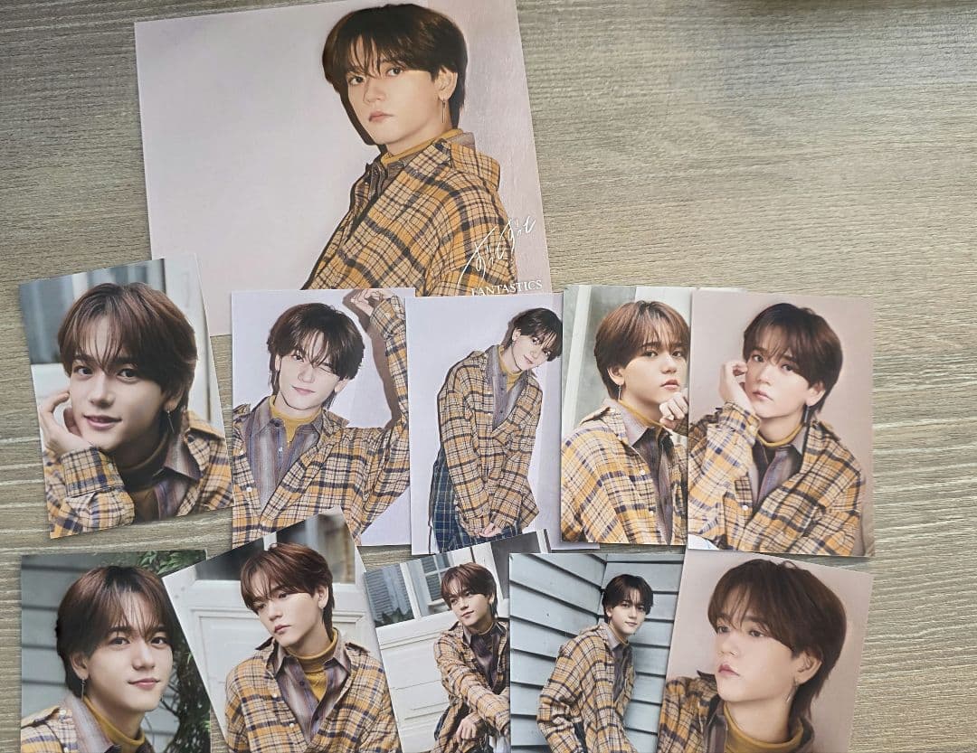 中島颯太　トレカ　10種　アザージャケットセット