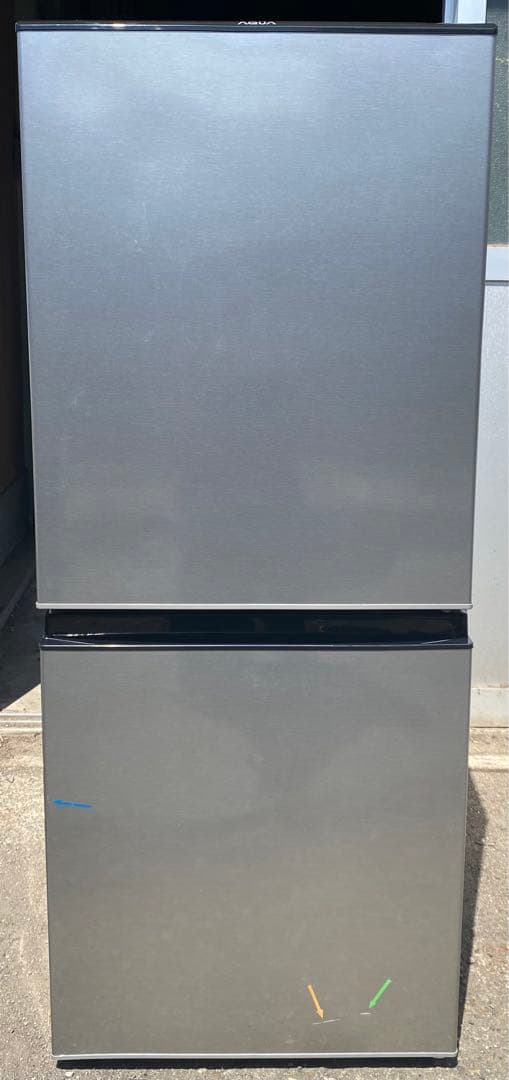 アクア　冷凍冷蔵庫　AQR-J13K (S) 2021年製　126L