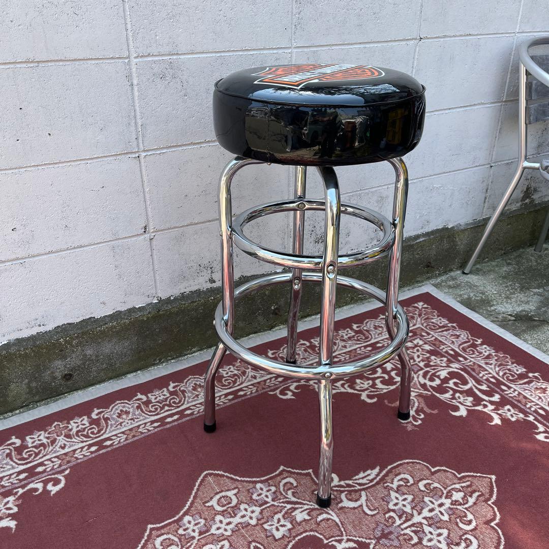 harley-davidson ハーレー◾️回転座面スツール 椅子 イス ガレージ