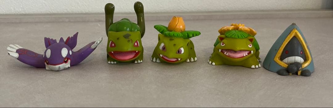 ポケモンキッズキャンペーン アドバンス賞　ポケモン 指人形 色違い ５体