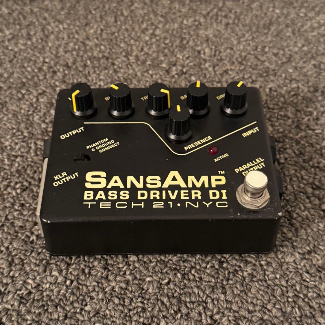 【若干使用感あり】Tech 21 SansAmp Bass D DI