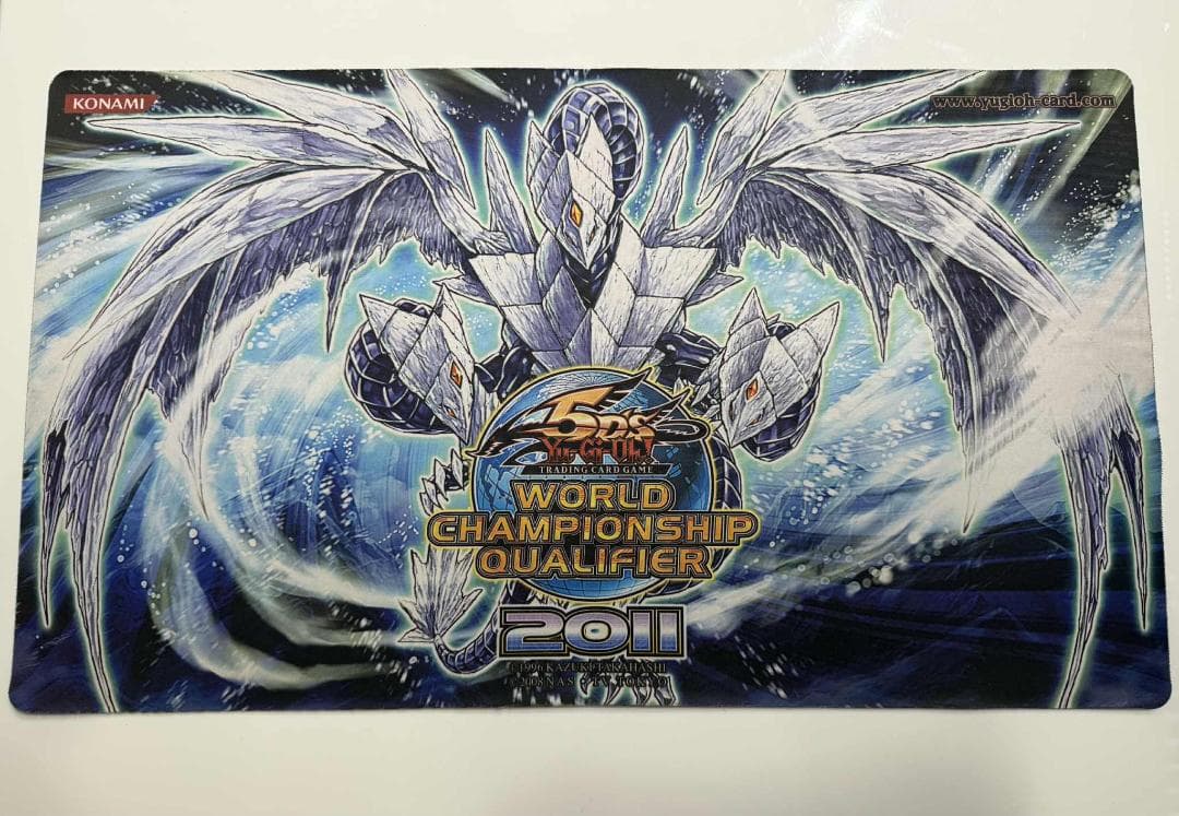遊戯王 WCQ 2011 氷結界の龍トリシューラ プレイマット