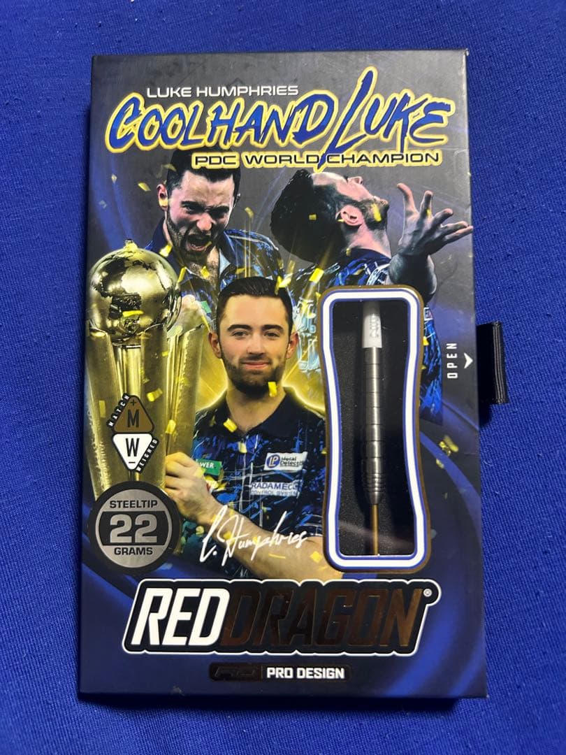 ke　RED DRAGON COOL HAND LUKE ダーツ 22g