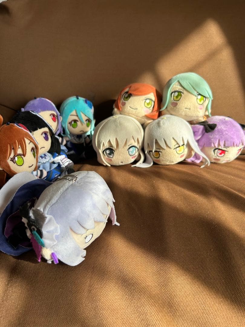 ガールズバンドパーティ！！キャラクター寝そべりぬいぐるみセット