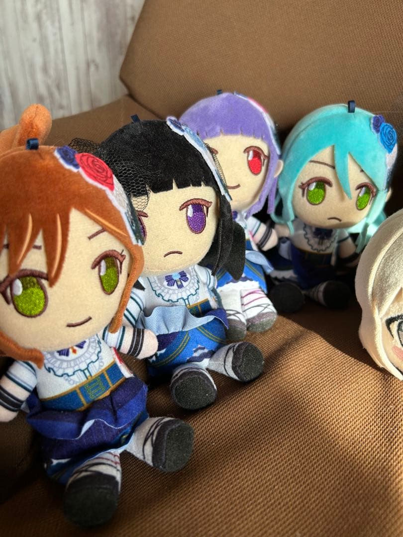 ガールズバンドパーティ！！キャラクター寝そべりぬいぐるみセット