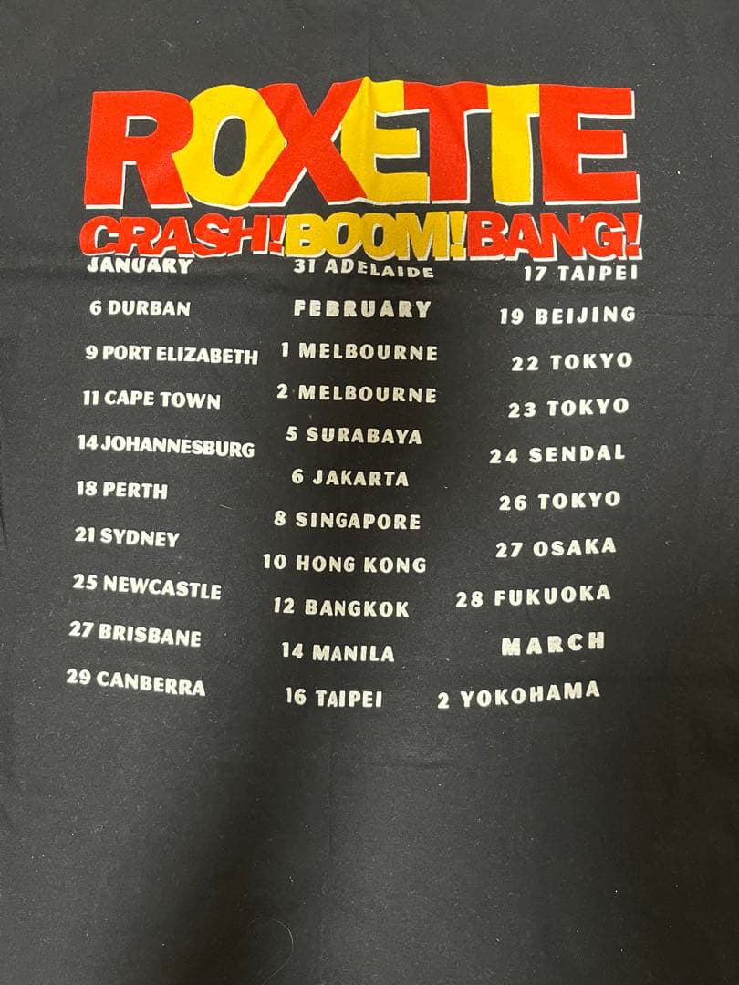 VINTAGE 90s Roxette ロクセット Tシャツ ヴィンテージ