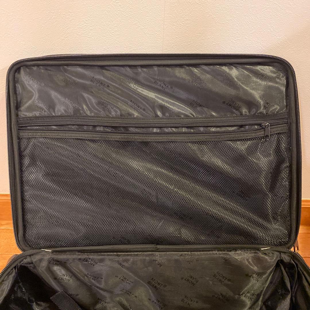 お*す様 MONTBLANC モンブラン キャリーケース スーツケース レザー