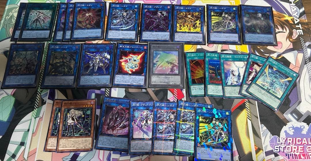 閃刀姫デッキ　パーツつき