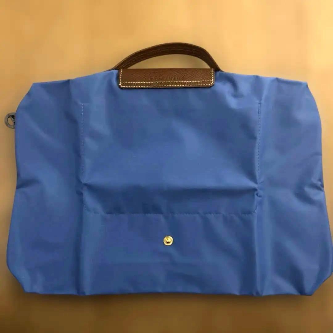 【新品】ロンシャン　ブリーフケースSサイズ　コバルト