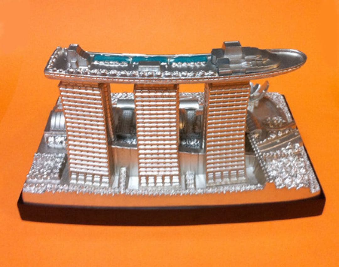 マリーナベイサンズ 金属製ミニチュア