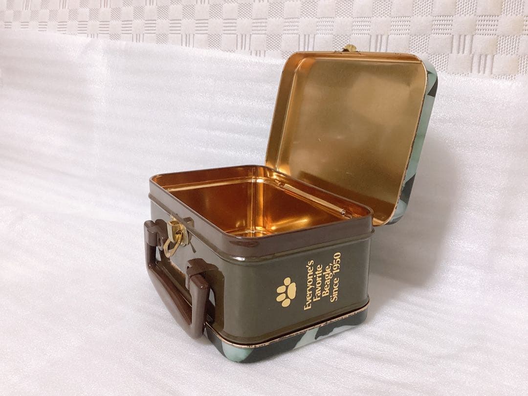 昭和レトロ❤︎サンリオ SNOOPY スヌーピー❤︎ 缶ケース ヴィンテージ 日本製