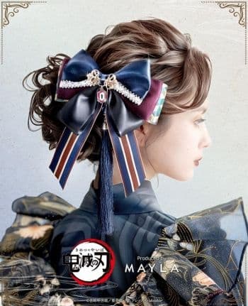 鬼滅の刃 MAYLA マイラ アイコニック ヘアオブジェ 簪 冨岡義勇