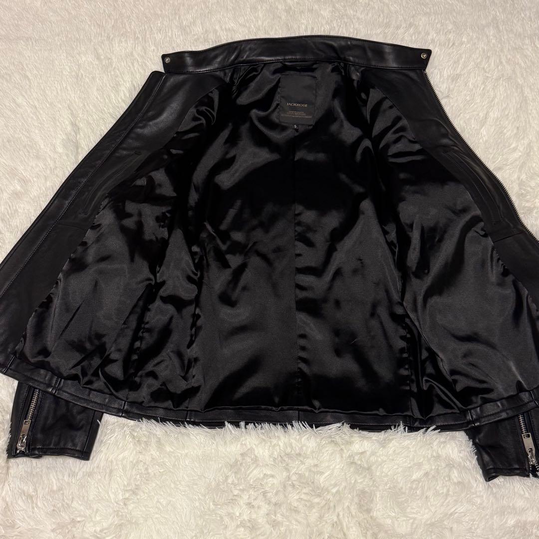 未使用級 JACKROSE ‪‪ レザージャケット ラムレザー 羊革 XL