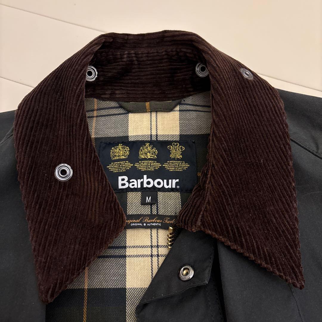 Barbour スペイジャケット Mサイズ セージグリーン オイルドジャケット