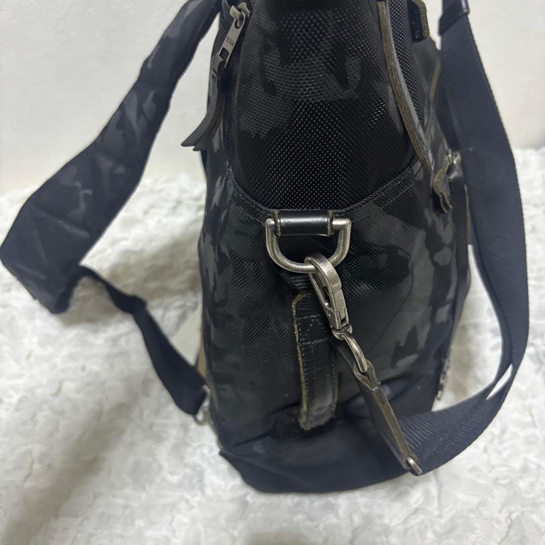 【極希少】TUMI ビジネスバッグ リュック ショルダー カモフラ 迷彩