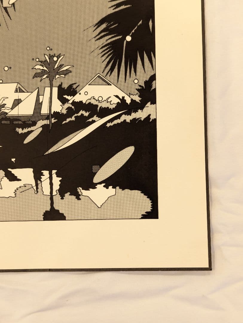 鈴木英人　原画　パントン原画　2枚