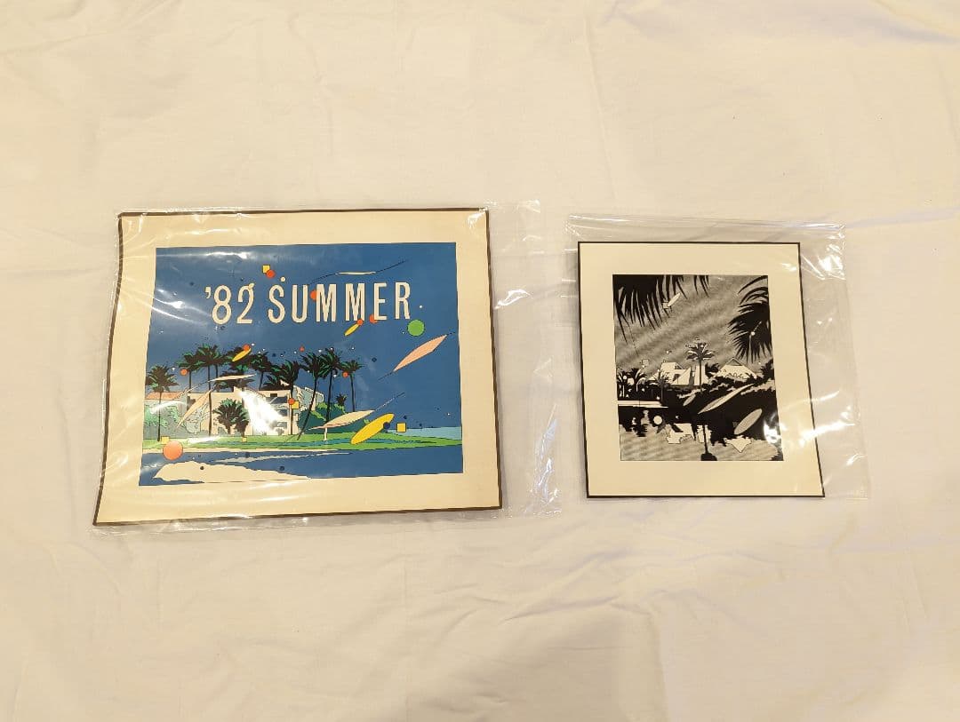 鈴木英人　原画　パントン原画　2枚