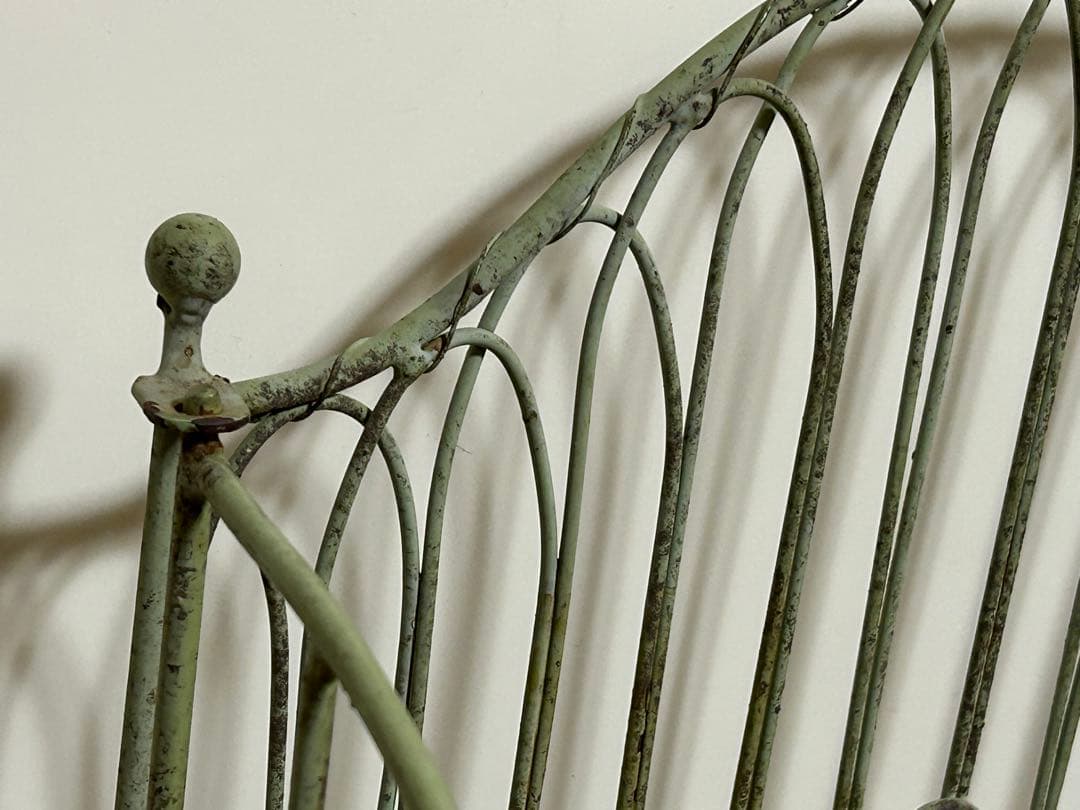 50s ビンテージ アンティーク 折りたたみ ラック 2段 飾り棚 シェルフ