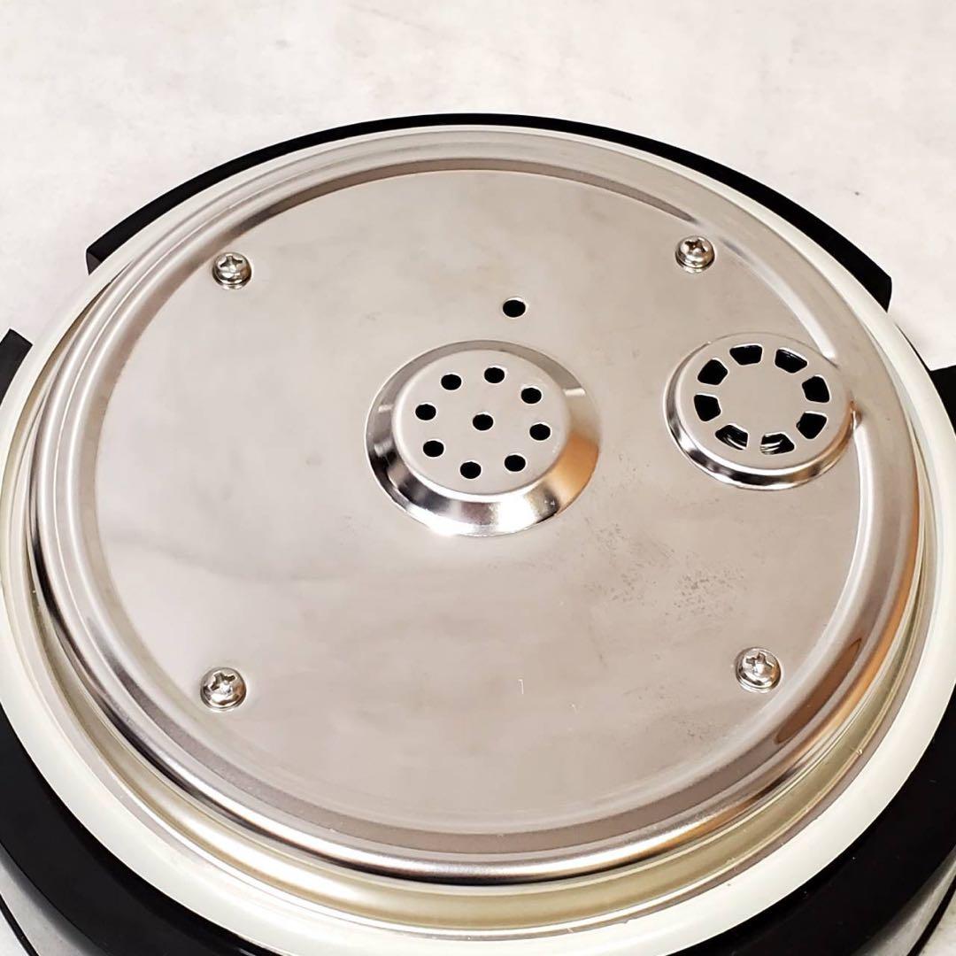 【美品】THREEUP スチーム加湿器 スチームポット ST-T2370 BK