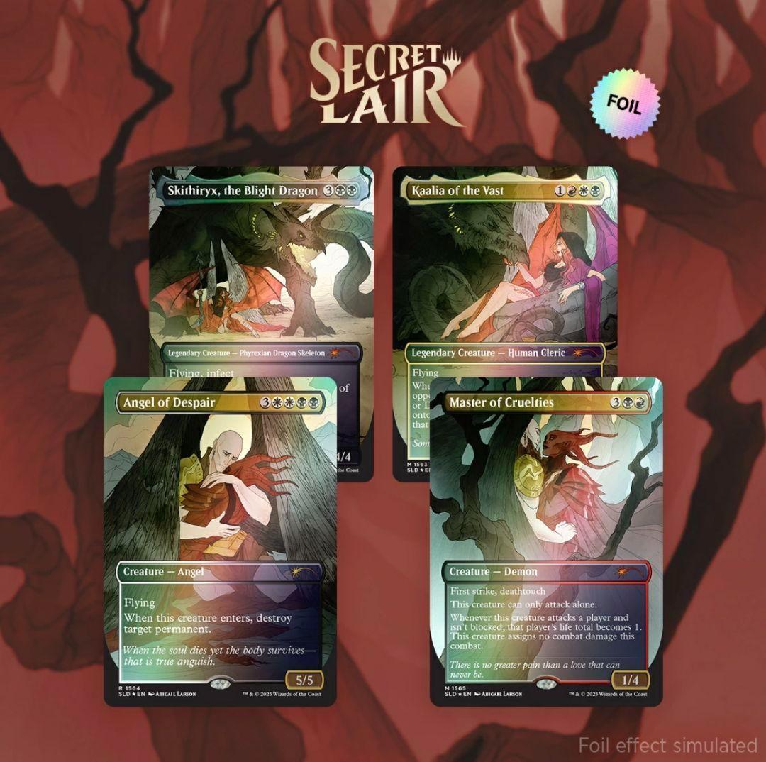 未開封 Secret Lair Tragic Romance Foil