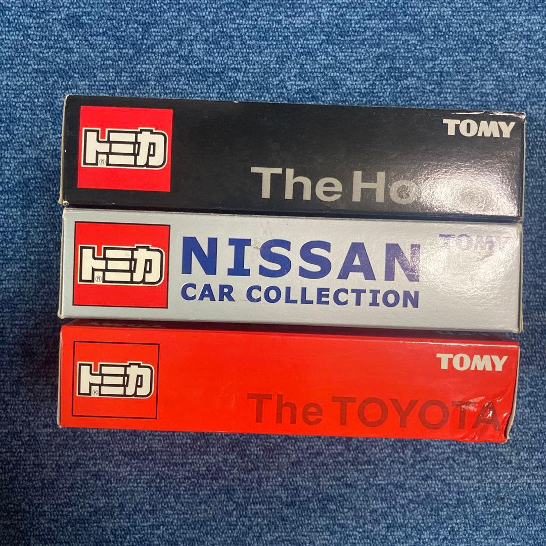 トミカトヨタ日産ホンダセット外箱破損有