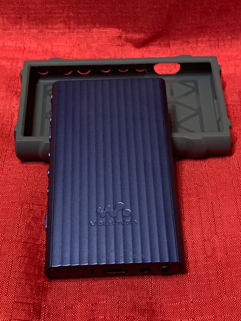 SONY デジタルオーディオプレーヤー ブルー ケース付き