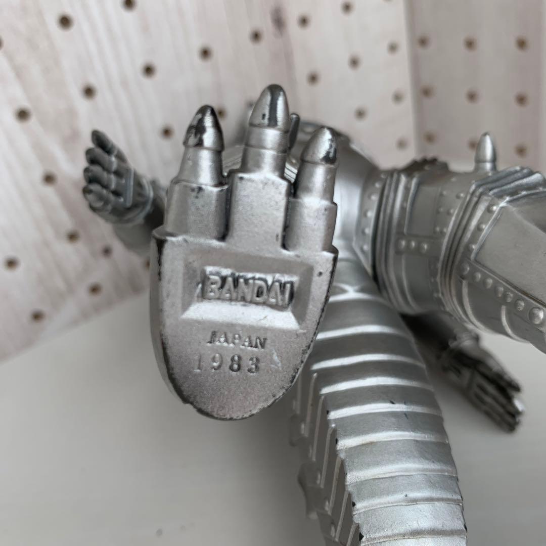 昭和レトロ　初期版　1983年製　メカゴジラ　ソフビ？　約20cm