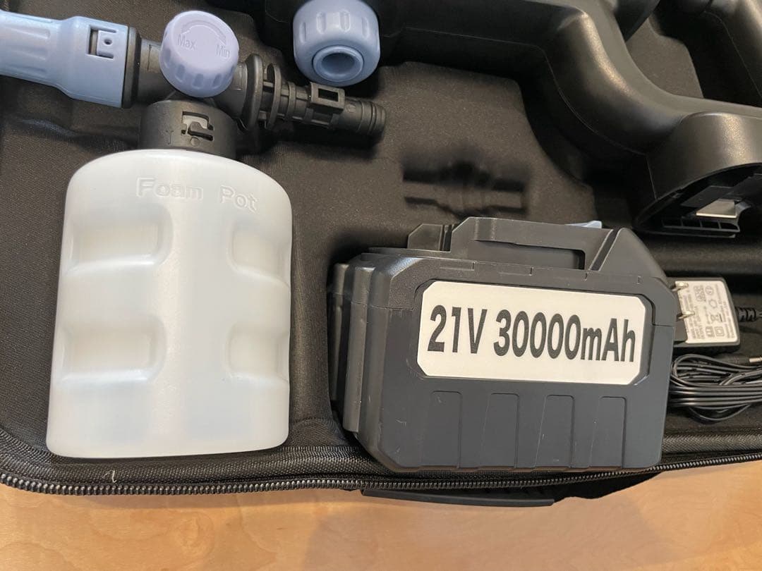 スマートモンスター コードレス 高圧洗浄機 充電式 洗車 ベランダ掃除