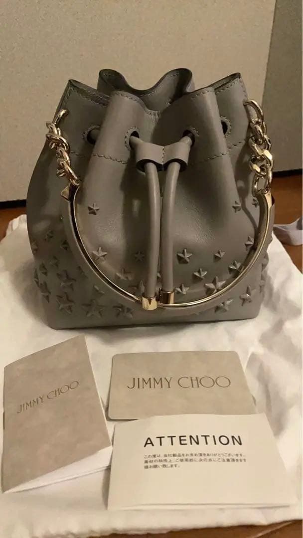 【ポッポ】Bon Bon Bucket SJIMMY CHOO