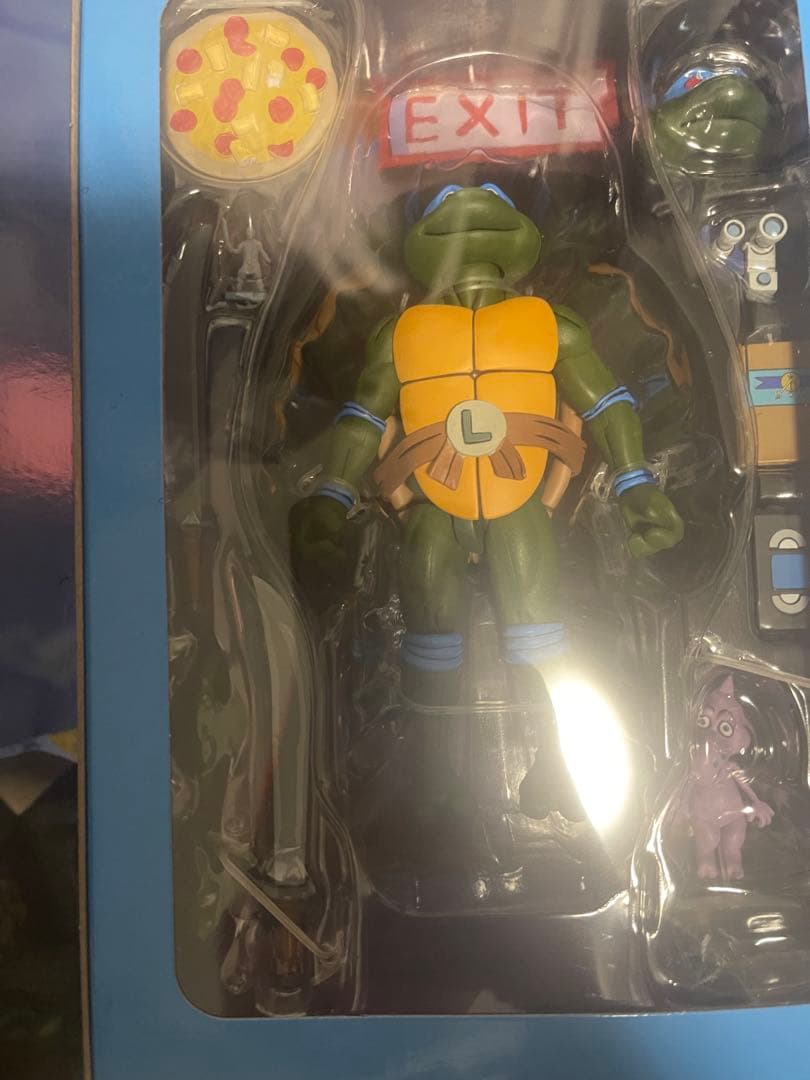 NECA TMNTピザクラブ タートルズ 4亀セット