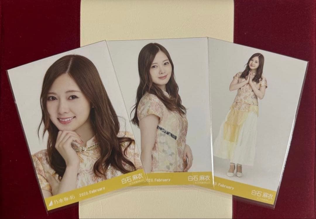【3月12日まで専用】乃木坂46 白石麻衣生写真コンプ