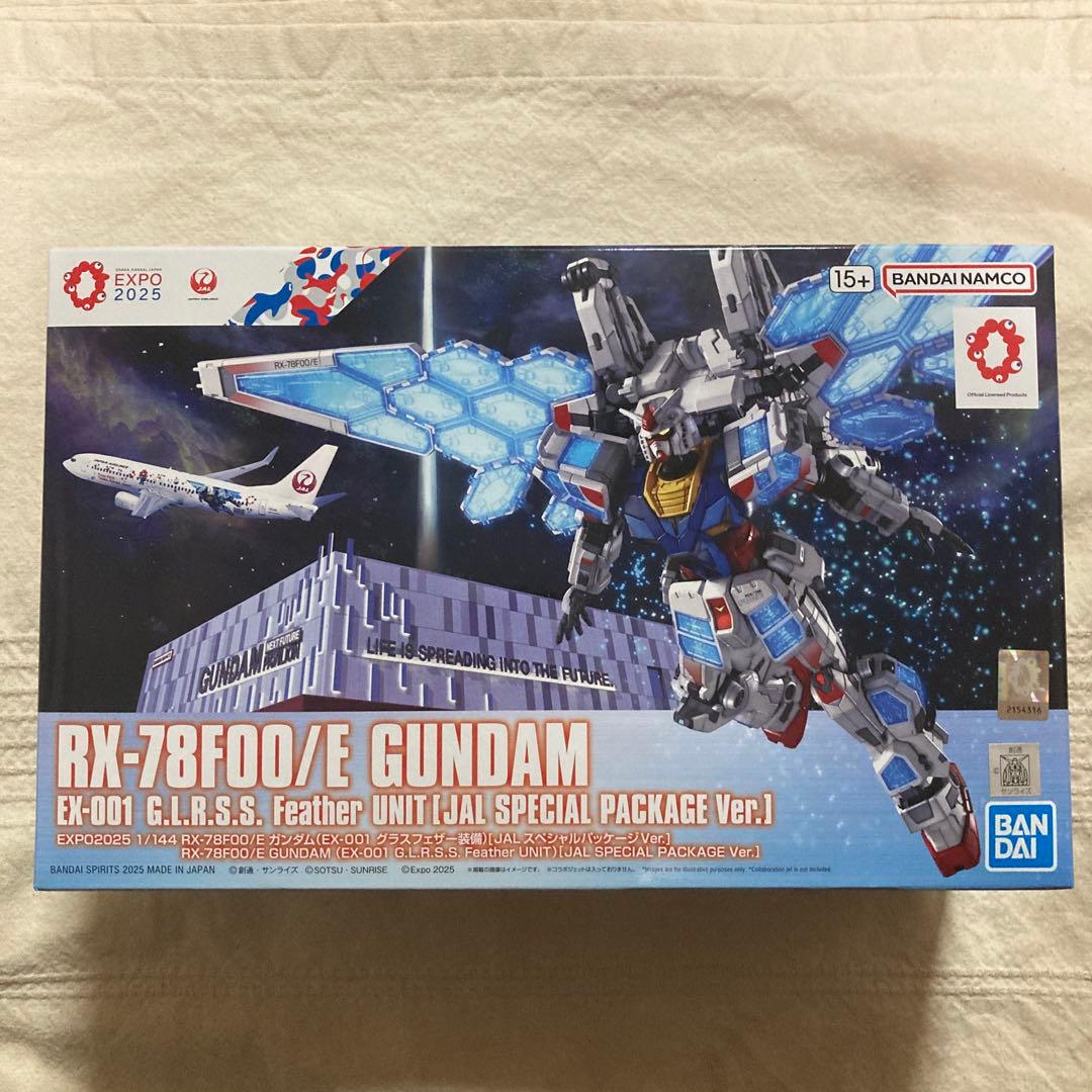 ま*る様 新品　RX-78F00/E GUNDAM JALコラボ 関西万博限定