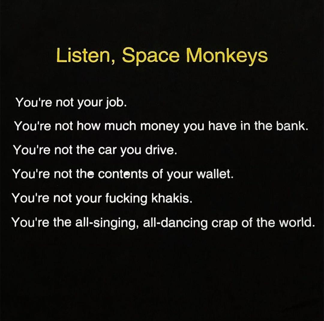 トップス greatLAnd ORIGINAL SPACE MONKEYS S/S TEE