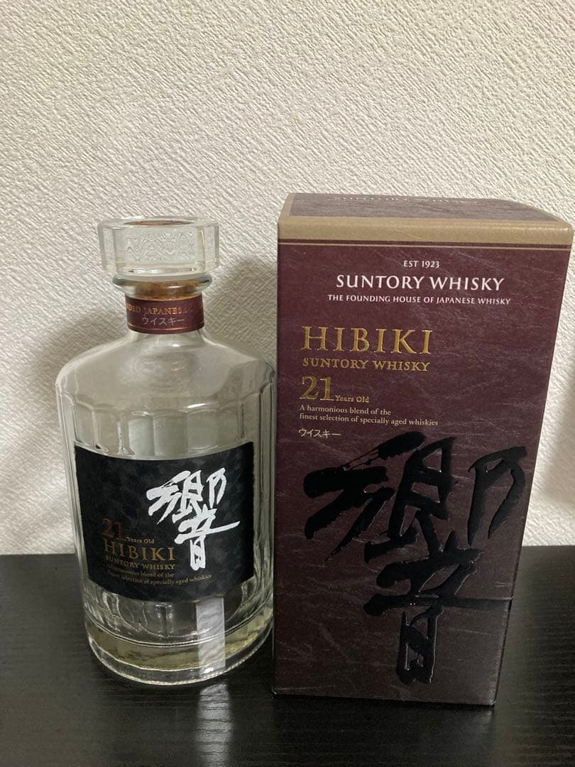 響21年 ウイスキー 700ml 空瓶8本セット