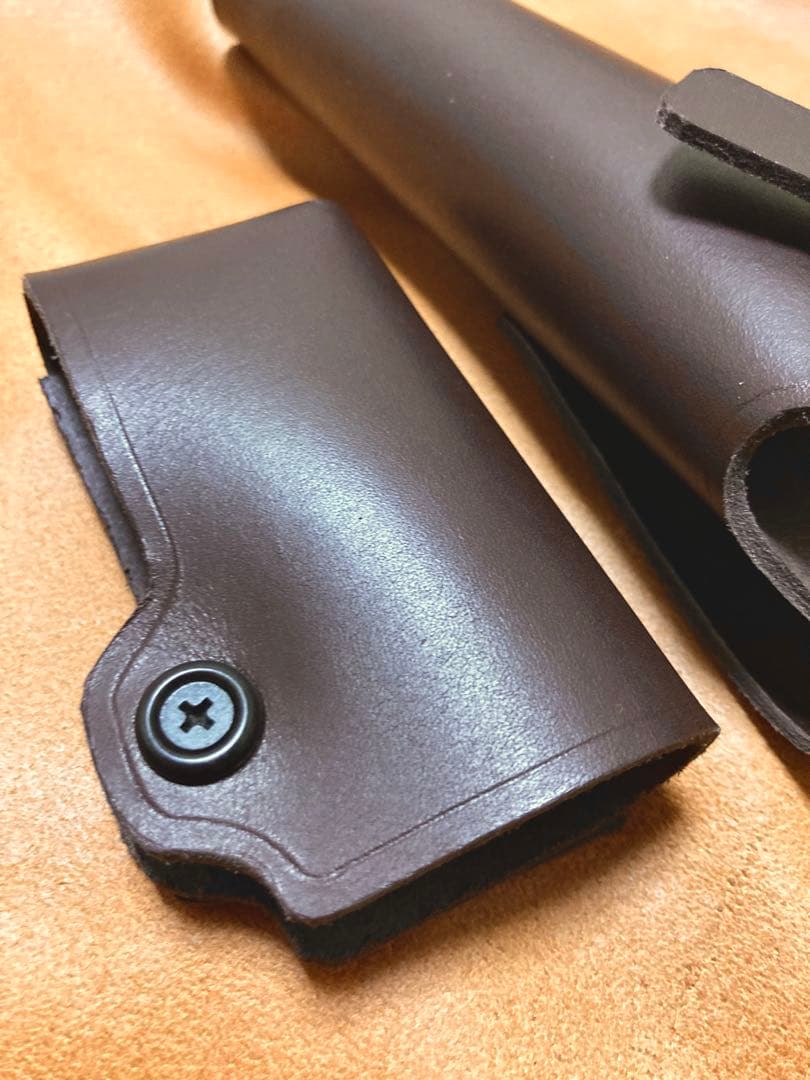 ベレッタM92F系用右利きレザーホルスター ＆ポーチセットNo.654