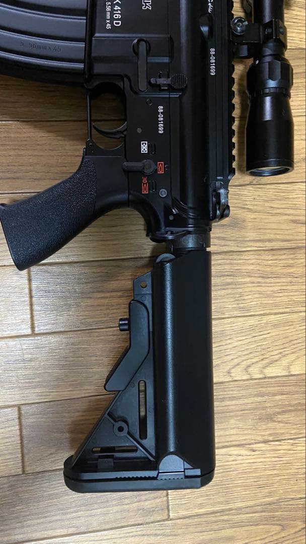 東京マルイHK416D、充電器その他