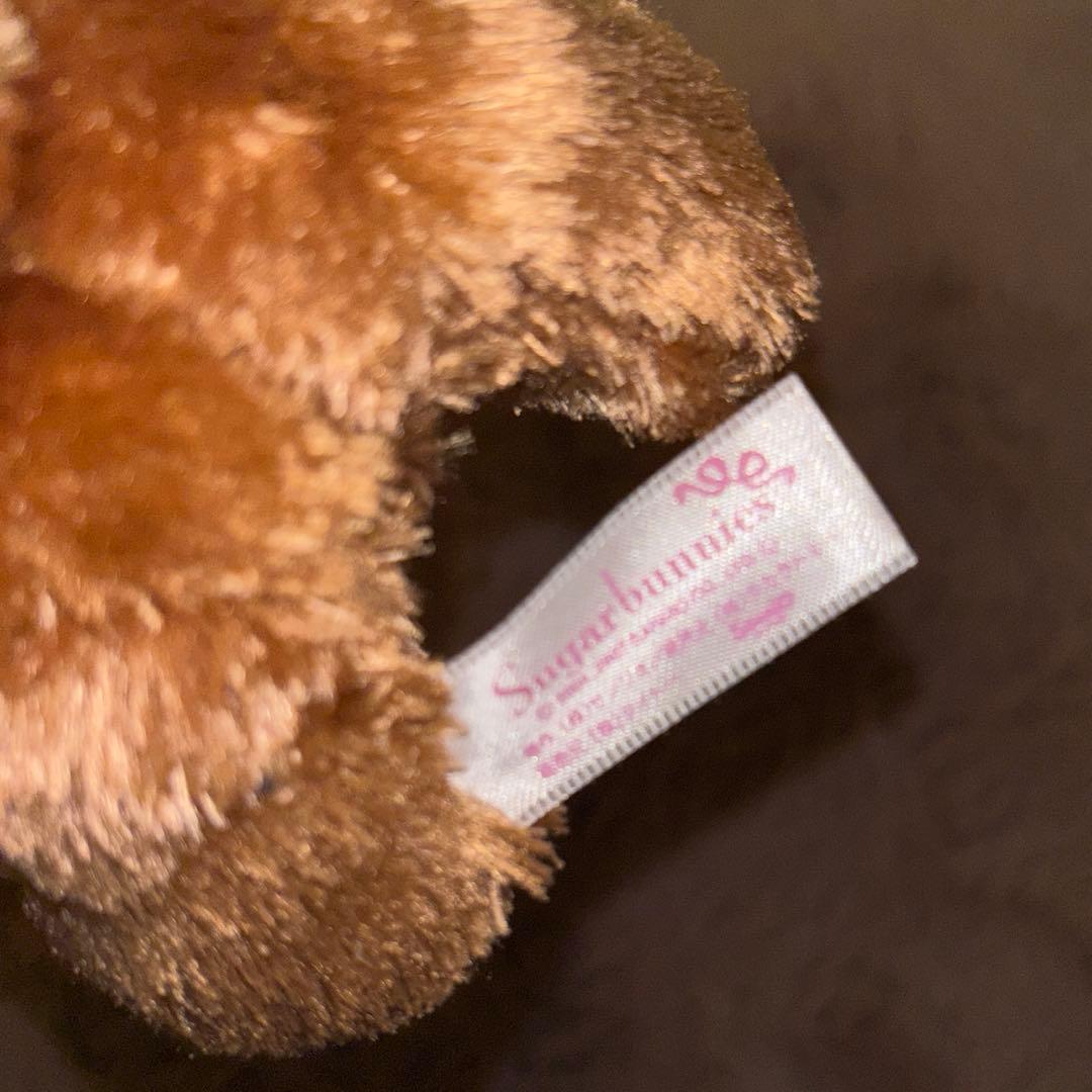 シュガーバニーズ　くろうさ　クリアアクセサリーぬいぐるみ