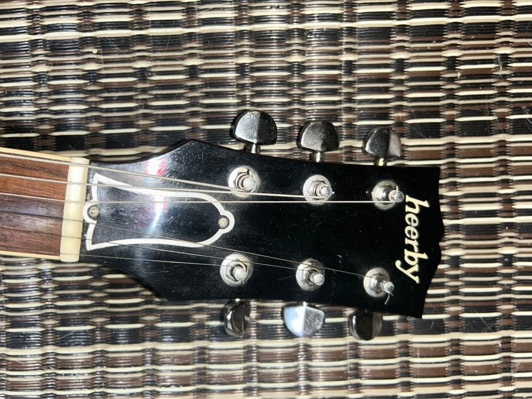 希少　heerby レスポール　サンバースト