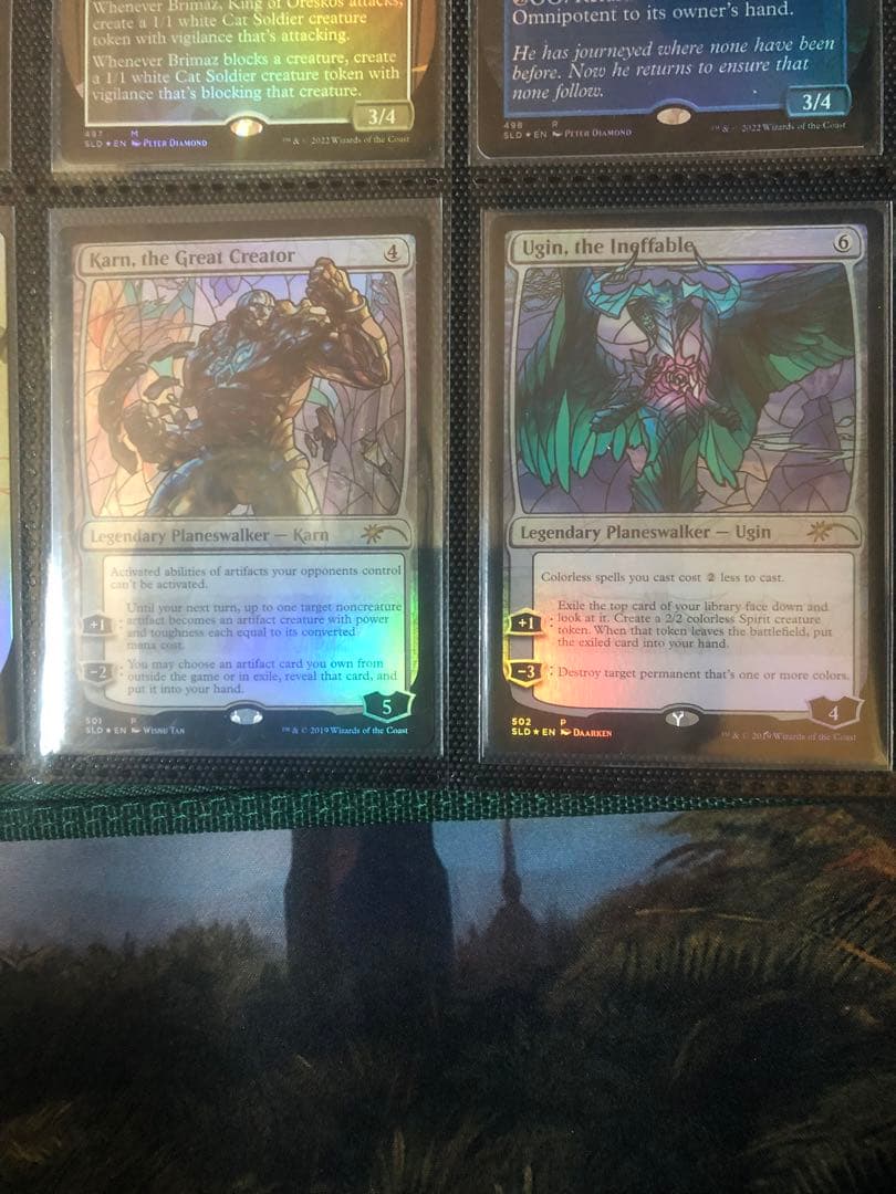 secret lair ステンドグラス版プレインズウォーカーコンプリート品