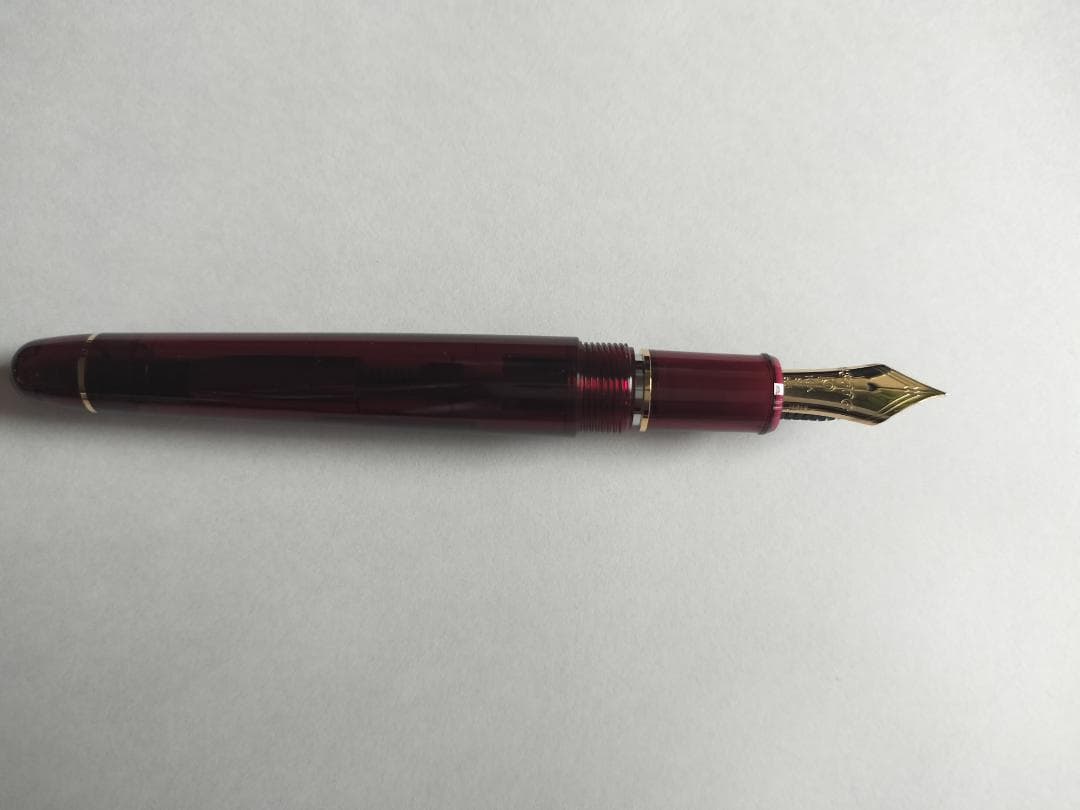 PLATINUM 万年筆 センチュリー　ブルゴーニュ　PNB-15000　細軟