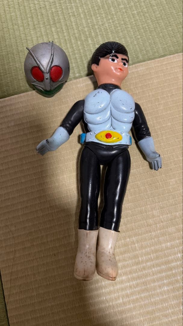 無版権　仮面ライダー　旧一号　スタンダードサイズ