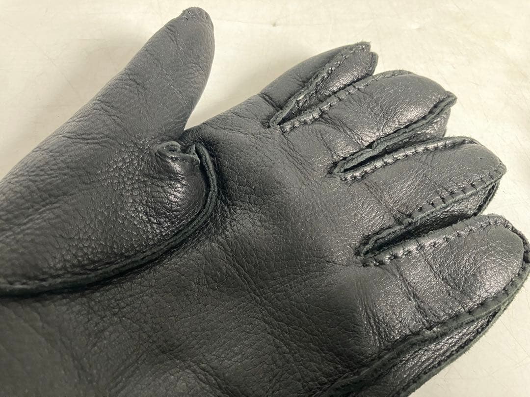 フェラガモ　レザー手袋　カシミア　表記サイズ8