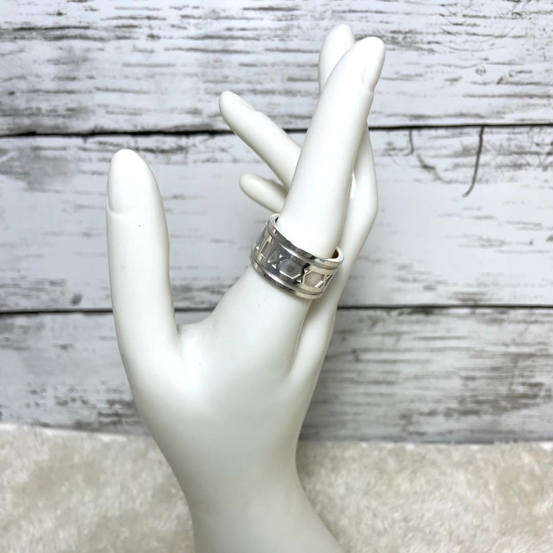 ティファニー　アトラスリング　ワイド　18号 メンズ/レディース