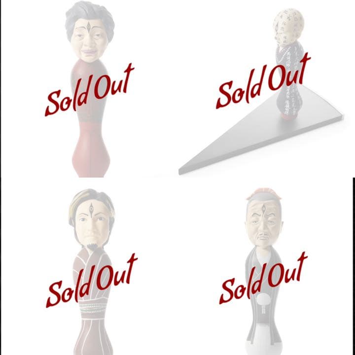 4体セット レペゼンフォックス レペゼン地球 kokeshi コケシ