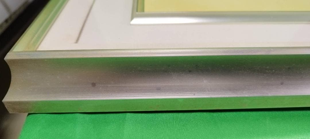 日本画 秀峰作 日本画「赤富士」