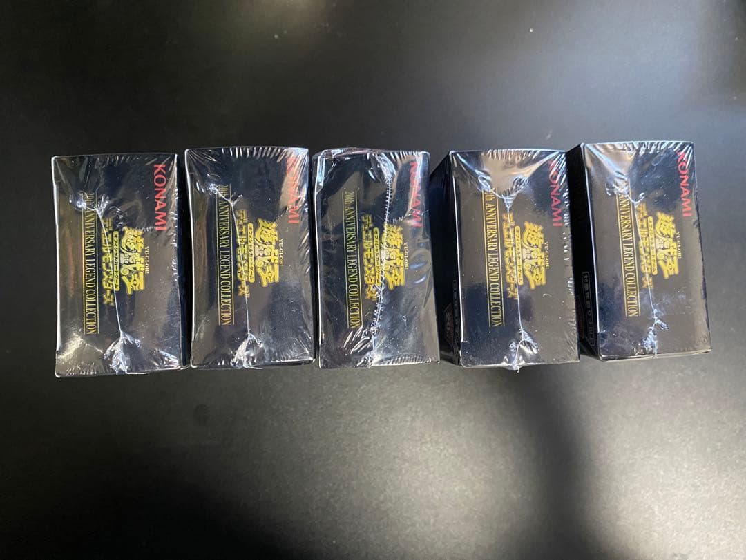 遊戯王　レジェンドコレクション　レジェコレ 新品 未開封　6個　セット