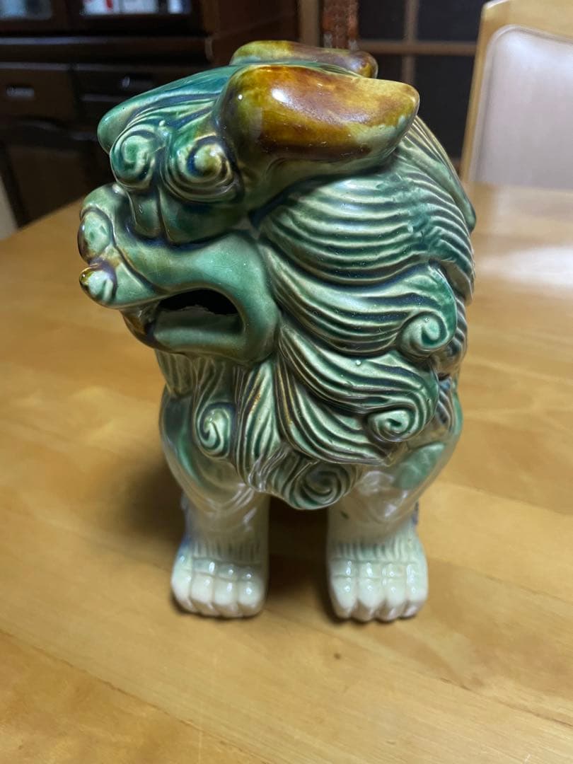 大きいシーサー　２体　23cm　沖縄　土産　送料無料