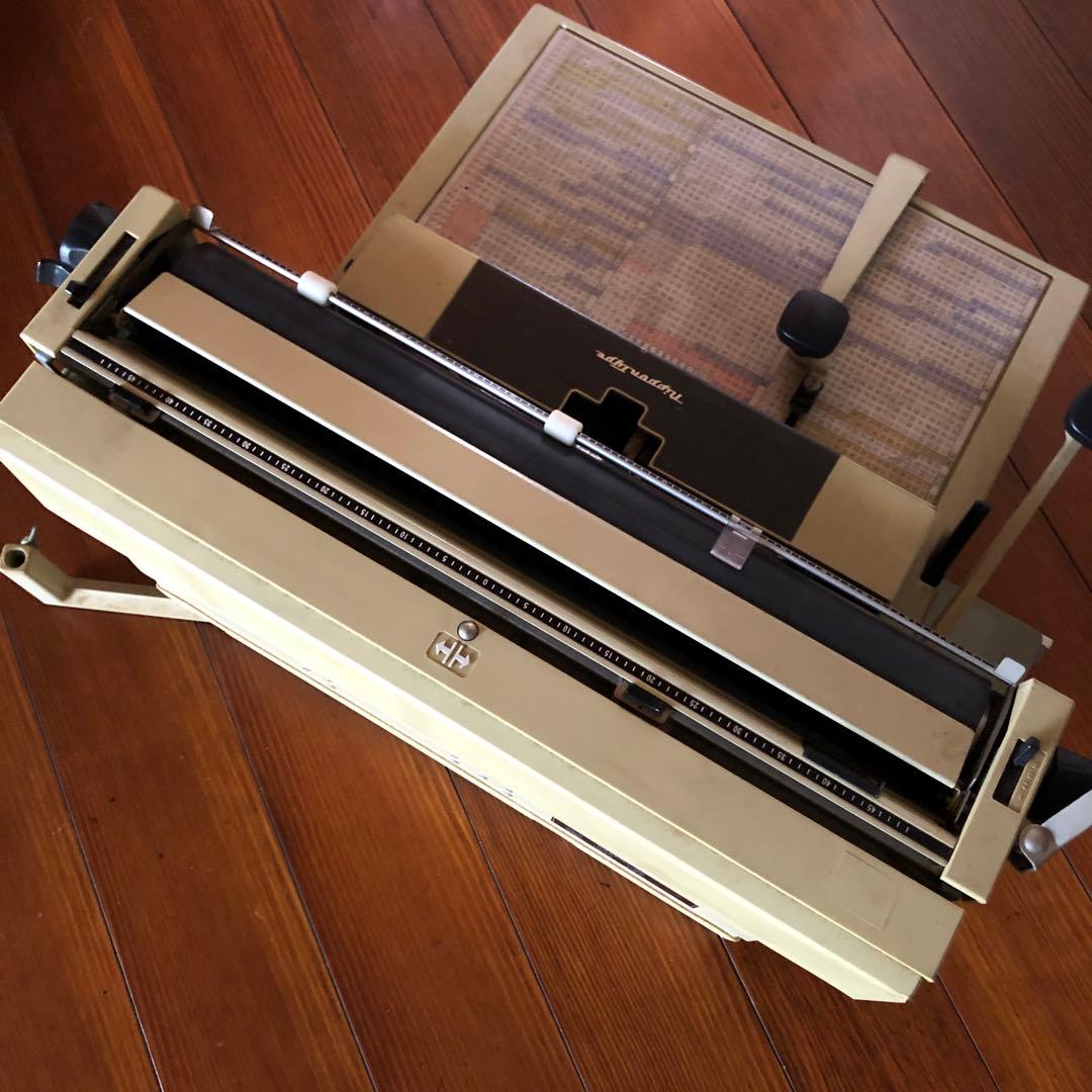 和文タイプライター　日本タイプライター株式会社　パンライターL 型式PL-40