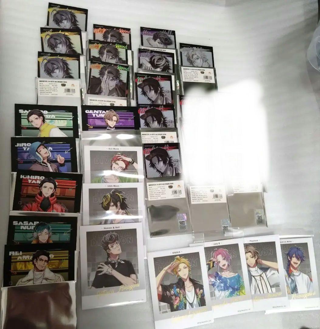 中国カフェ チェキ風カード　ewブロマイド　缶バッジ　バラ売り　ヒプノシスマイク