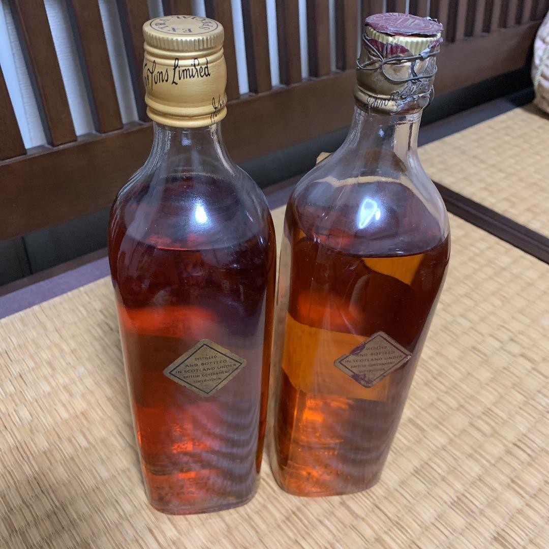 レア ジョニーウォーカー赤と黒
